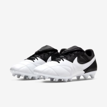 Nike Premier II FG - Férfi Focicipő - Fehér/Fekete/Fehér